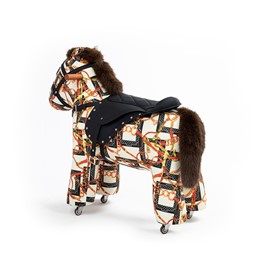 Fotel Dziecięcy HOBBY HORSE PONY Wielokolorowy