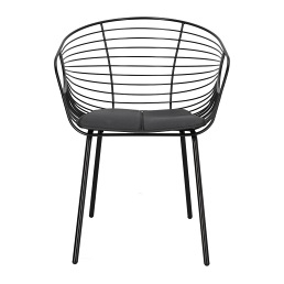 Krzesło Sligo 59x60x78 Czarny