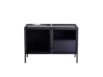 Regał Skap Black 2R1 Mix 40x88x60 Czarny