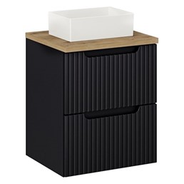 Zestaw Meblowy GAJA 50cm Dąb Wotan/Czarny Mat