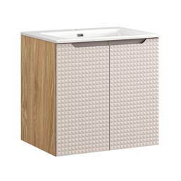 Zestaw Meblowy SKY 60cm Dąb Olejowany/Beż