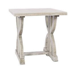 Stolik Nocny AV1934-3 Avola Ash 61x61x61 Szary