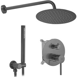 Zestaw Natryskowy Podtynkowy LUNGO Tytan