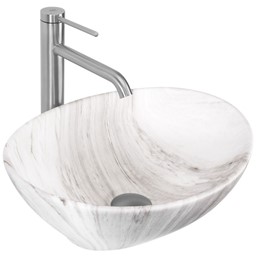 Umywalka Nablatowa SOFIA ASH Marmur