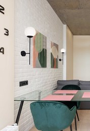 Kinkiet SAVOY K-4926 Czarny/Biały Matowy