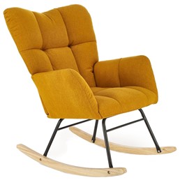 Fotel Bujany VASCO Musztardowy