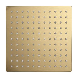 Deszczownica Kwadratowa JS-P015BG 25cm Złoty Szczotkowany
