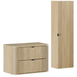 Zestaw Meblowy 80cm Dąb Cremona