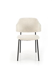 Krzesło K497 Czarny/Kremowy