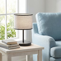 Lampa Biurkowa ECO LN1 Czarny/Szary