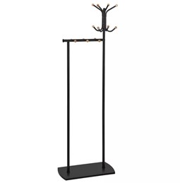 Wieszak SIMON 177cm Czarny/Buk