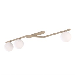 Lampa Sufitowa NATON 3 Beżowy/Opal