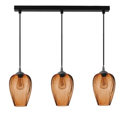 Listwa Wisząca CIRELLA 3 Czarny/Brązowy