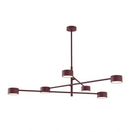 Lampa Sufitowa NATSU 6 Burgundowy