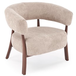 Fotel Wypoczynkowy UDON Cappuccino/Orzechowy