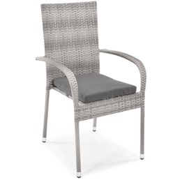 Krzesło Ogrodowe MALAGA Szary