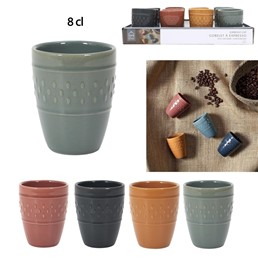 Kubek Do Espresso QUESO 100ml Czerwony