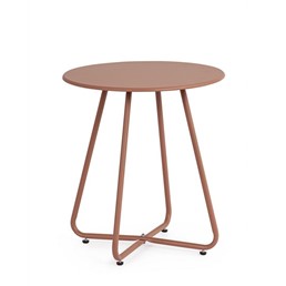 Stolik Ogrodowy JABLE fi45 Czerwony