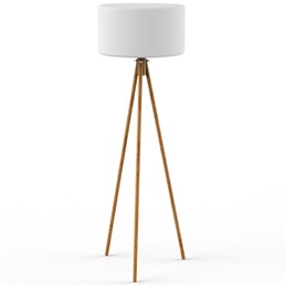 Lampa Podłogowa CLOE 140 CABLE IN&OUT Naturalny/Biały