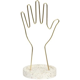 Stojak na Biżuterię ARTY Złoty/Terrazzo