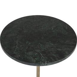 Stolik NEMA MARBLE Fi35,5cm Zielony