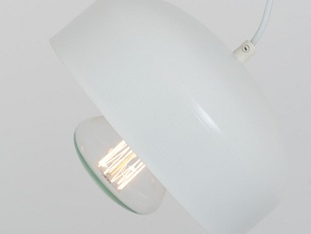 Lampa wisząca POPO FLAT 1 – biały