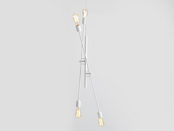 Lampa Wisząca Twigo 4 100x250 Biały