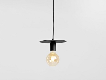 Lampa wisząca SKIVA L – czarny