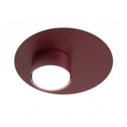 Lampa Sufitowa BOLX 1 Burgundowy