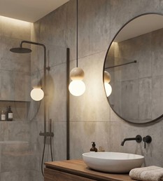 Lampa Wisząca LOOP 1 Czarny