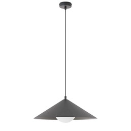 Lampa Wisząca MONO 1M Czarny/Opal