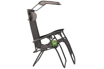 Leżak Ogrodowy z Daszkiem Zero Gravity Aruba Grafit