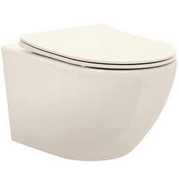 Misa WC CARLO MINI RIMLESS Ecru