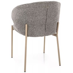Krzesło KIOTO Szary/Kaszmir