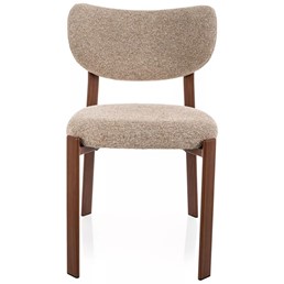 Krzesło RIN D Beż/Orzech