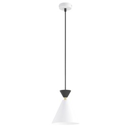 Lampa Wisząca KLEVER 1 Czarny/Biały