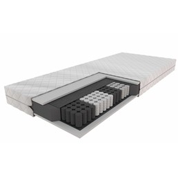 Materac Kieszeniowy 120x200 Biały