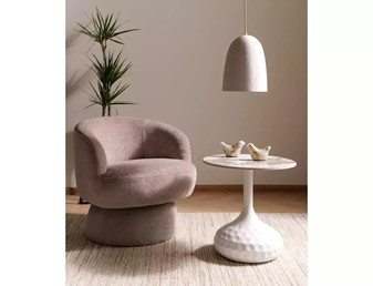 Fotel COSMIC Raven Ciemny Beżowy/Czarny