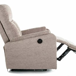 Fotel Rozkładany ATLAS RAVEN Ciemny Beż