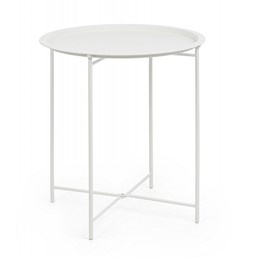 Stolik Ogrodowy AUSTIN fi46 Biały