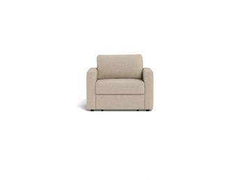Fotel Rozkładany FLEURY Beżowy