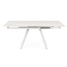 Stół Ogrodowy REETA Rozkładany 120-180 Biały