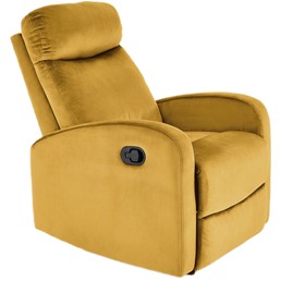 Fotel Rozkładany WONDER Musztardowy