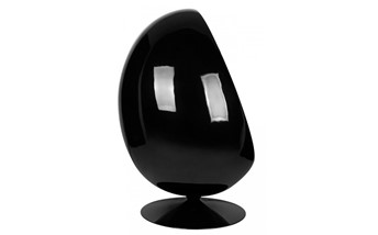 Fotel OVALIA BLACK Czarny/Czerwony