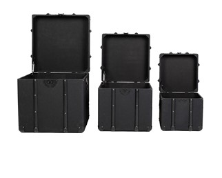 Zestaw Skrzyń VOYAGE Czarny