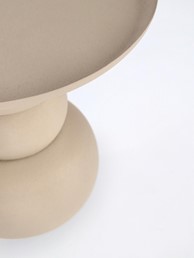 Stolik Kawowy ALPA Fi36cm Beżowy