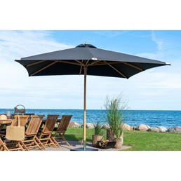 Parasol Ogrodowy ORLANDO 300x300cm Czarny
