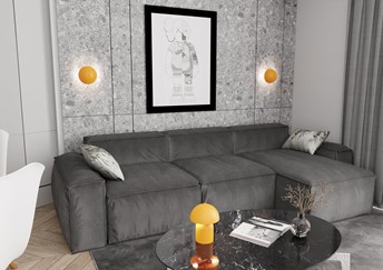 Kinkiet MUSH K2 Pomarańczowy