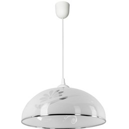 Lampa Wisząca SIMI G Biały/Chrom