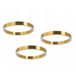 Lampa Wisząca RING 40/40/40 Złoty
